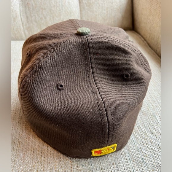 colorado rockies fitted hat 7 1/2 exclusive new era hat 25th anniversary patch - Picture 2 of 5